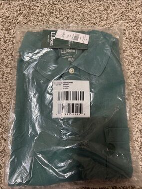 L.L. Bean Men's Polo Shirt - Teal